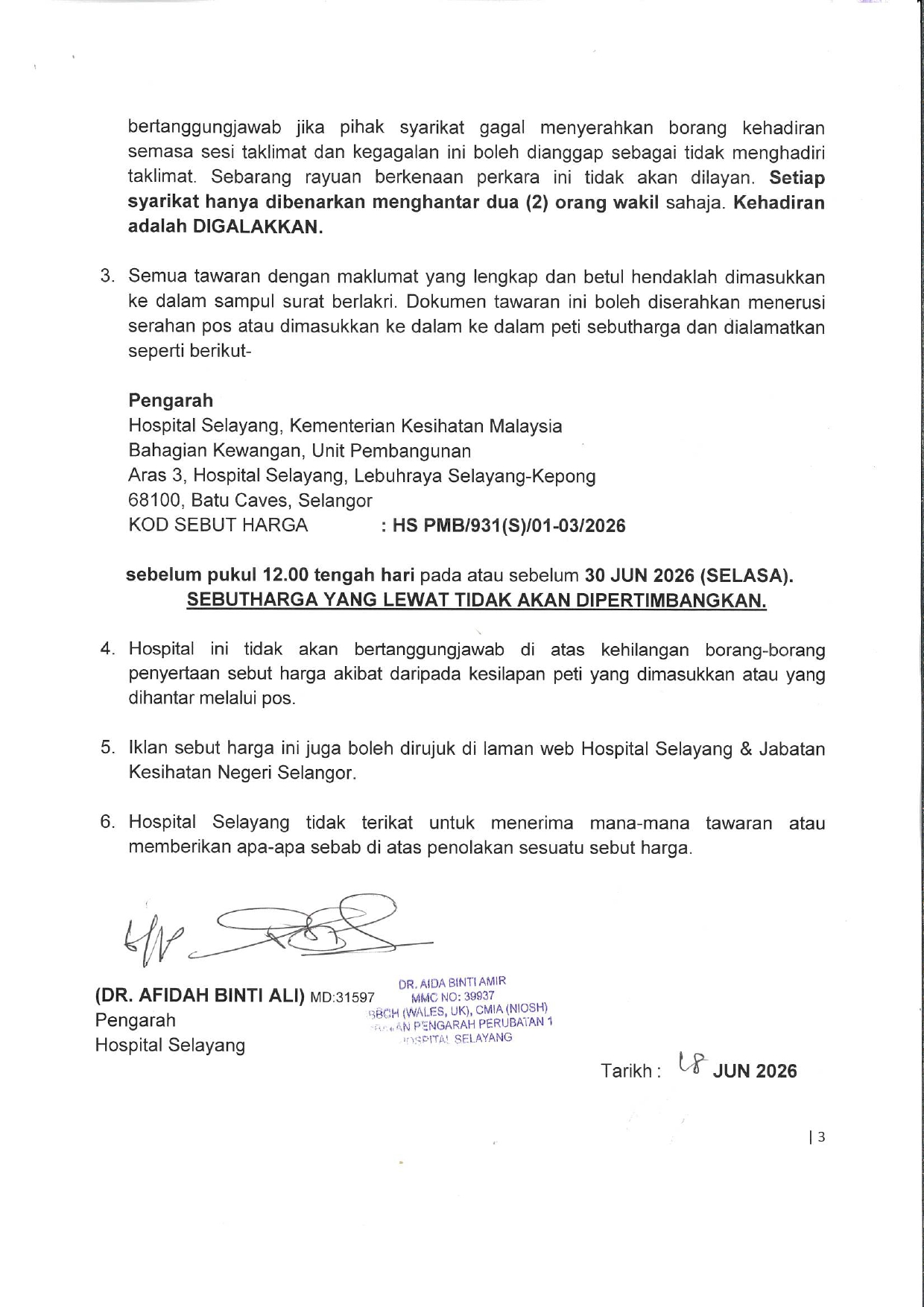 Kenyataan Tawaran Iklan Sebutharga Menaiktaraf BMU pg3