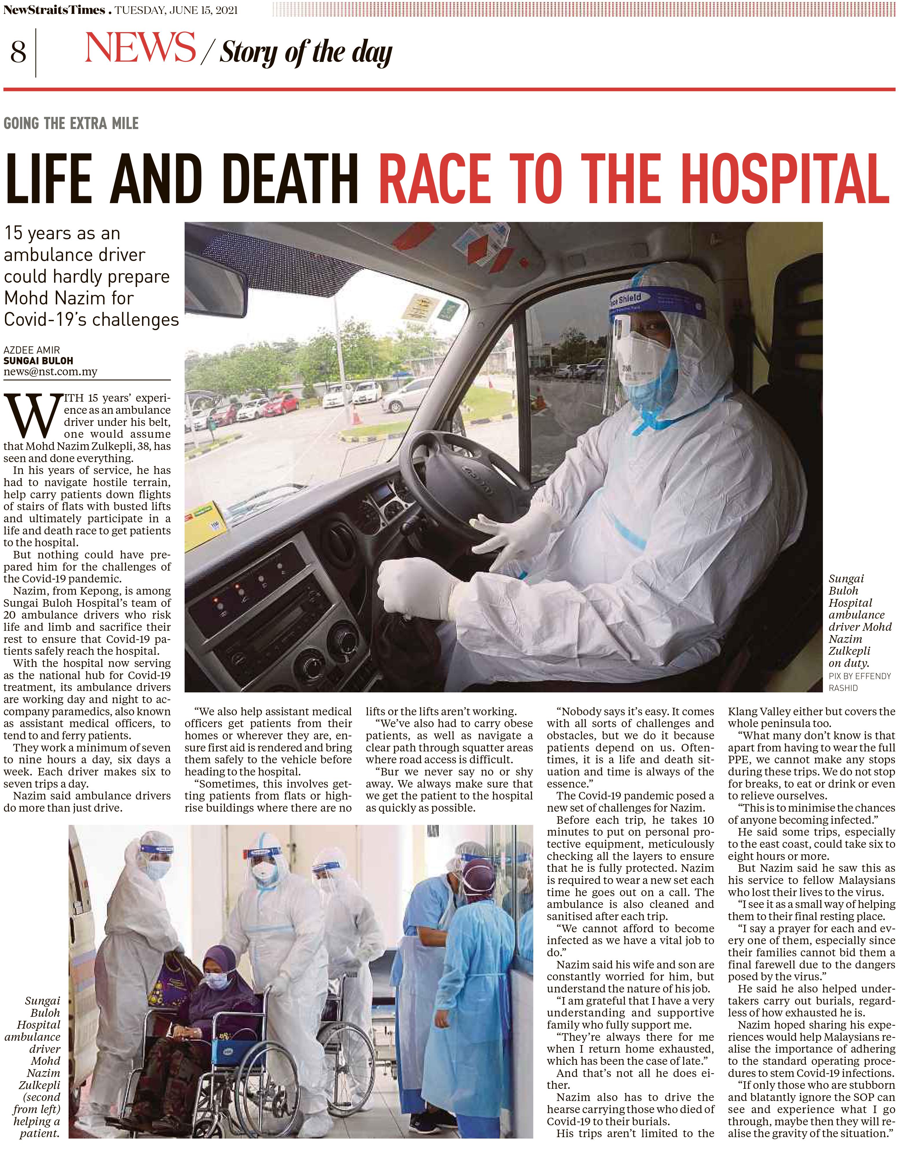 52 NST June 15 2021 Tuesday pg 8 images