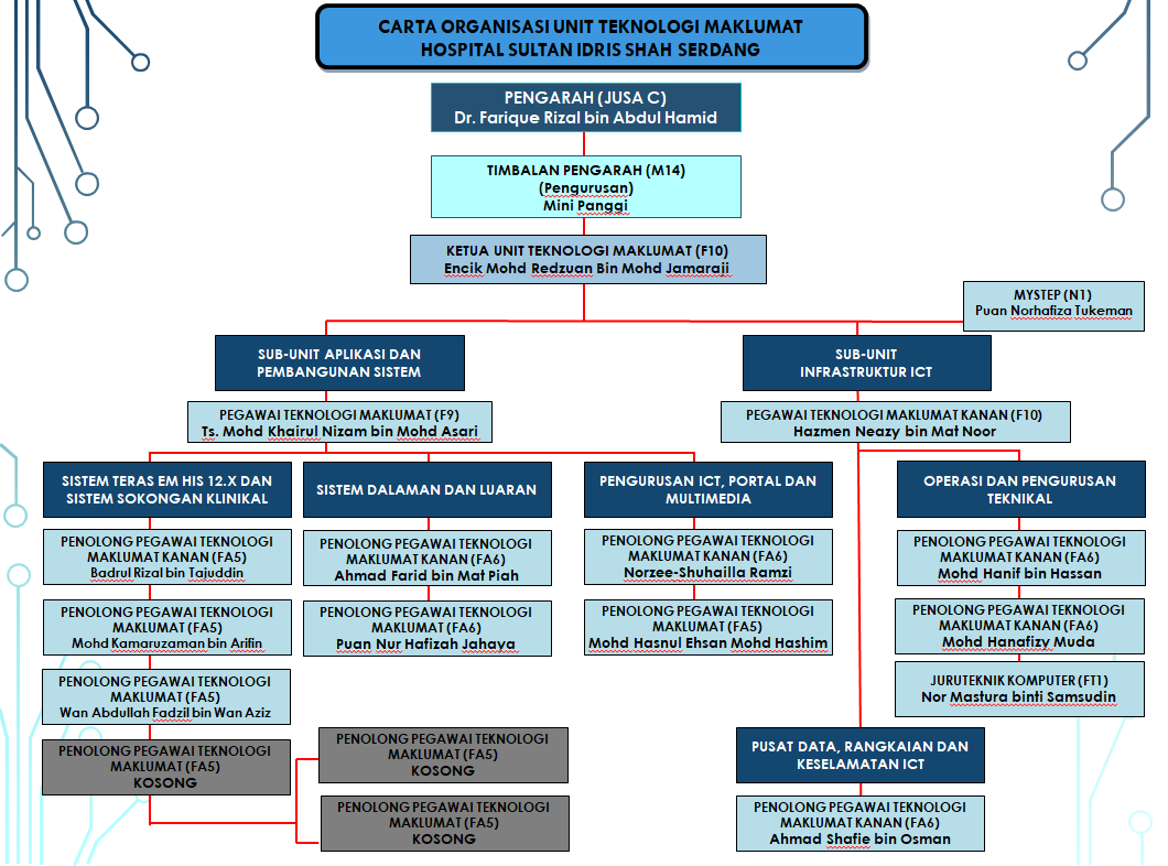 Carta Organisasi IT 2025