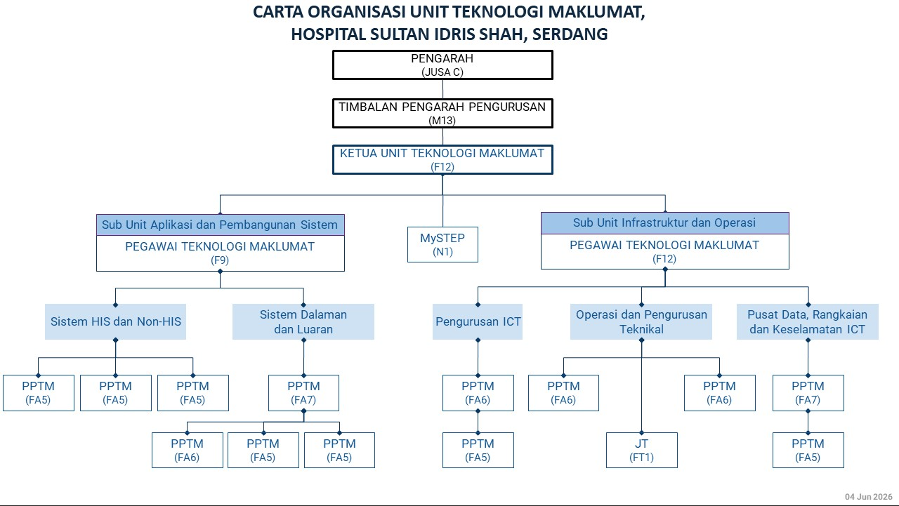 Carta Organisasi IT 2025
