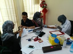 Aktiviti Menderma Darah di HTAR