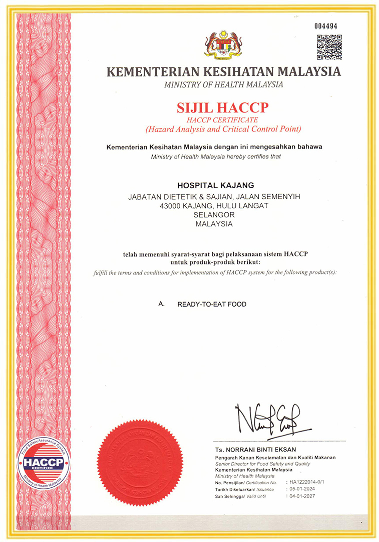 Sijil HACPP