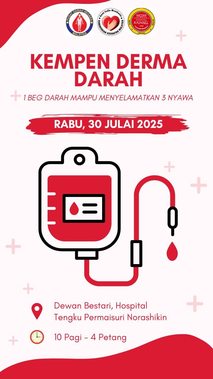 KEMPEN DERMA DARAH HTPN PADA 30 JULAI 2025 (RABU)