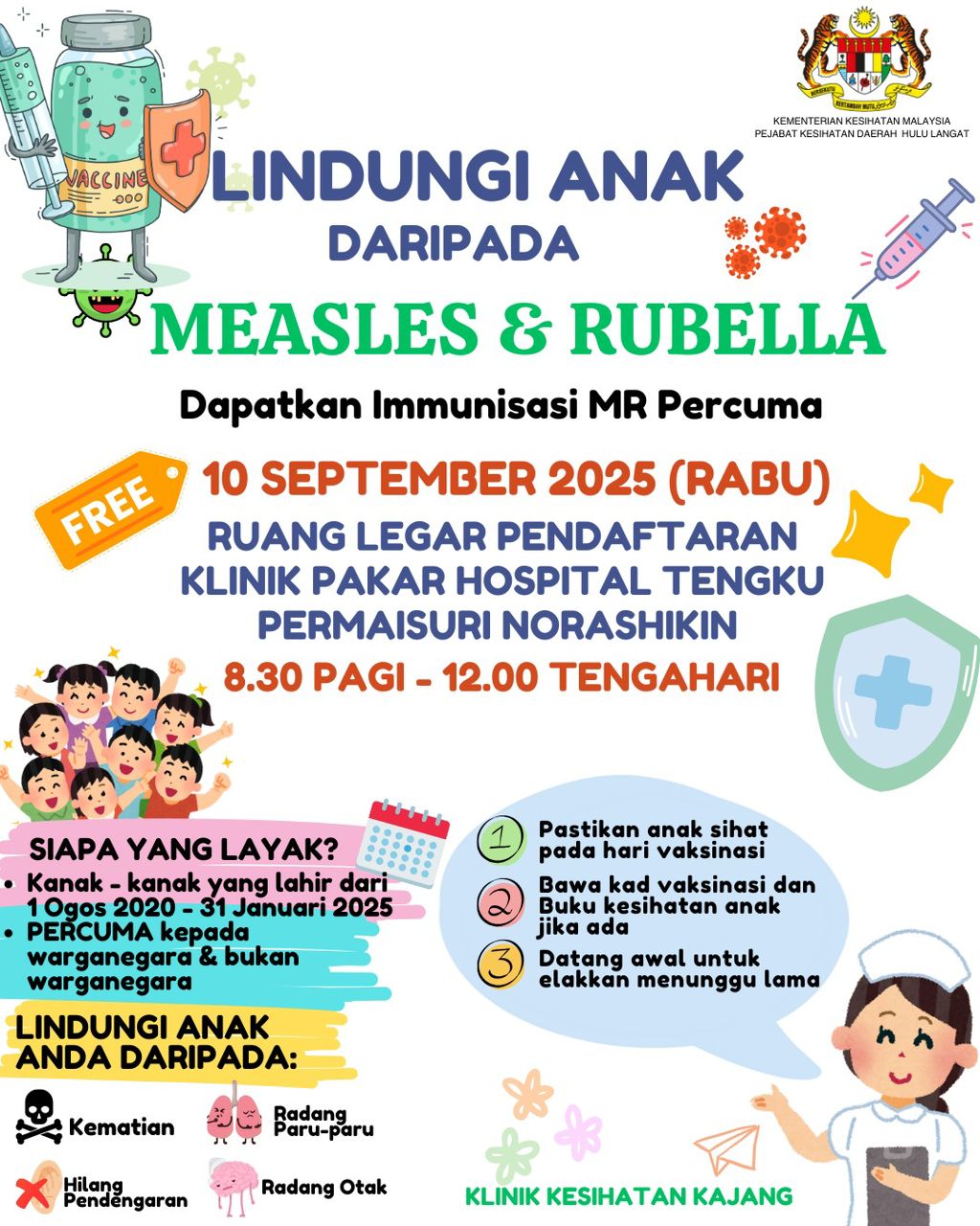 IMMUNISASI MEASLES & RUBELLA