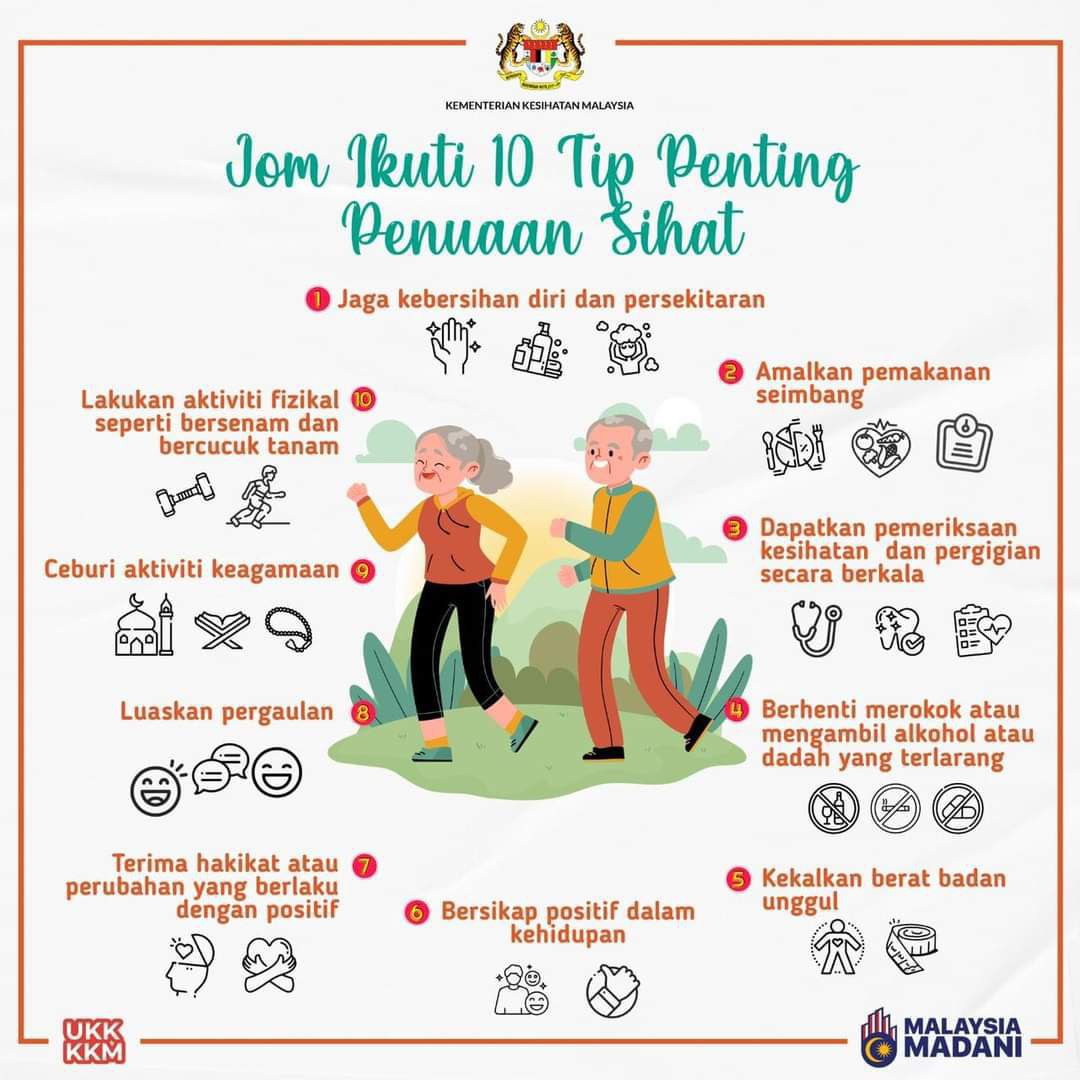 Tips Penuaan Sihat