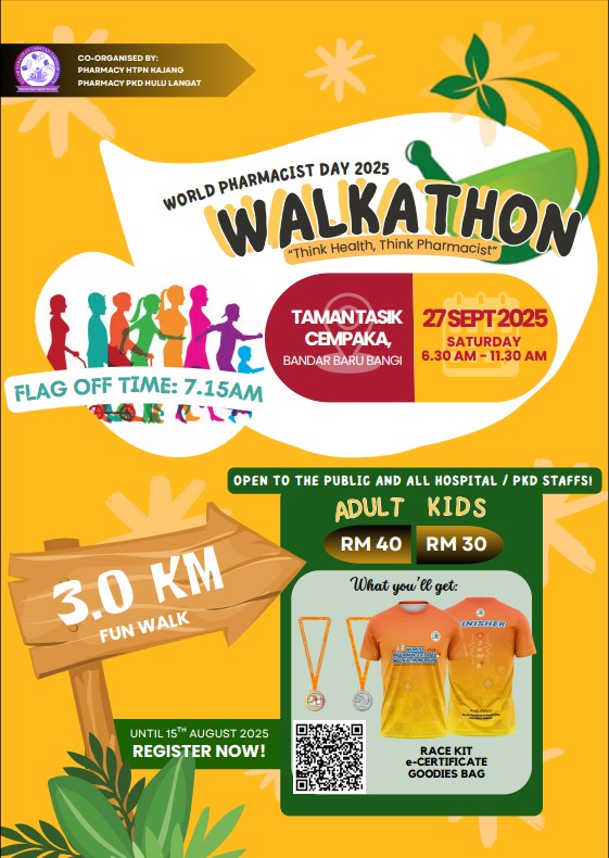 WORLD PHARMACIST DAY WALKATHON 2025